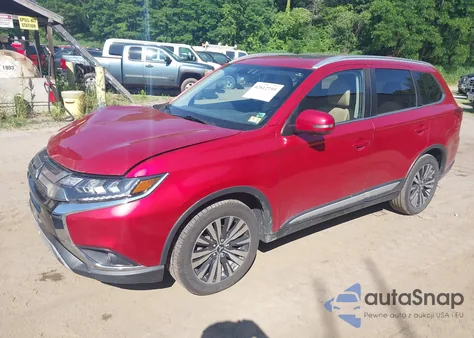 2019 Mitsubishi Outlander Sel from USA, damaged, VIN JA4AZ3A3XKZ013044